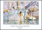 "John Singer Sargent - In a Levantine Port Poster"
