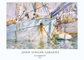 "John Singer Sargent - In a Levantine Port Poster"
