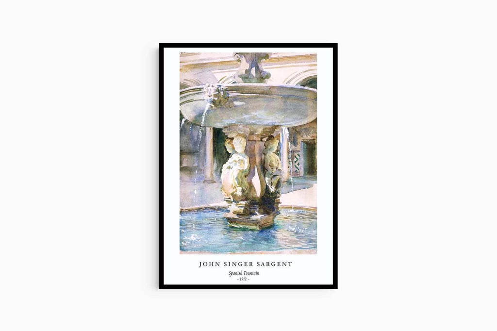 "John Singer Sargent - Spanish Fountain Poster"