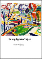 "Henry Lyman Saÿen - Décor Plat Poster"