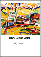 "Henry Lyman Saÿen - Valley Falls Poster"