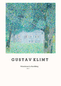"Gustav Klimt - Farmhouse in Buchberg Poster"