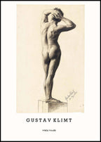 "Gustav Klimt - Male Nude Poster"
