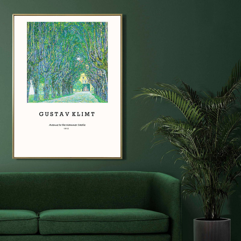 "Gustav Klimt - Avenue to the Kammer Castle Poster"