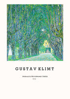 "Gustav Klimt - Avenue to the Kammer Castle Poster"