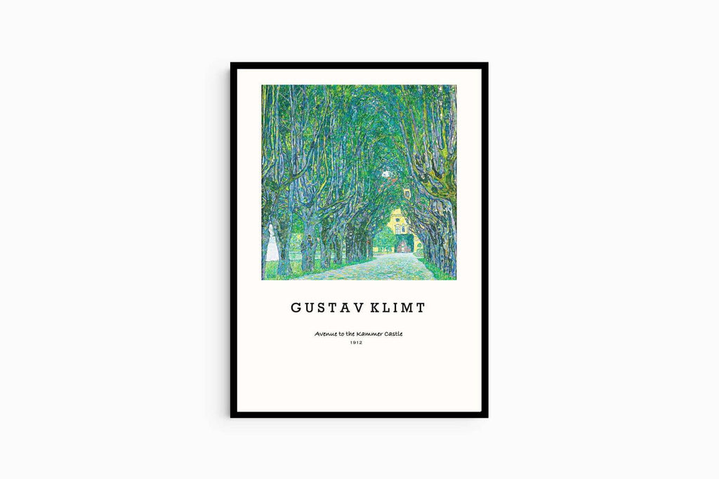 "Gustav Klimt - Avenue to the Kammer Castle Poster"
