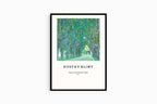 "Gustav Klimt - Avenue to the Kammer Castle Poster"