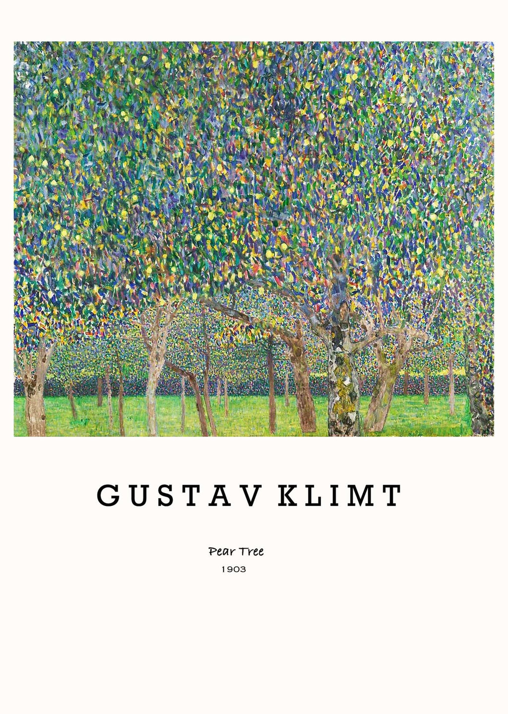 "Gustav Klimt - Pear Tree Poster"