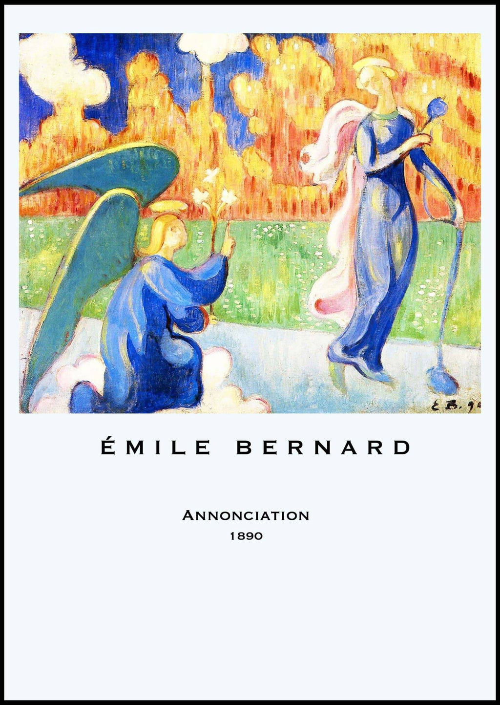 "Émile Bernard - Annonciation Poster"