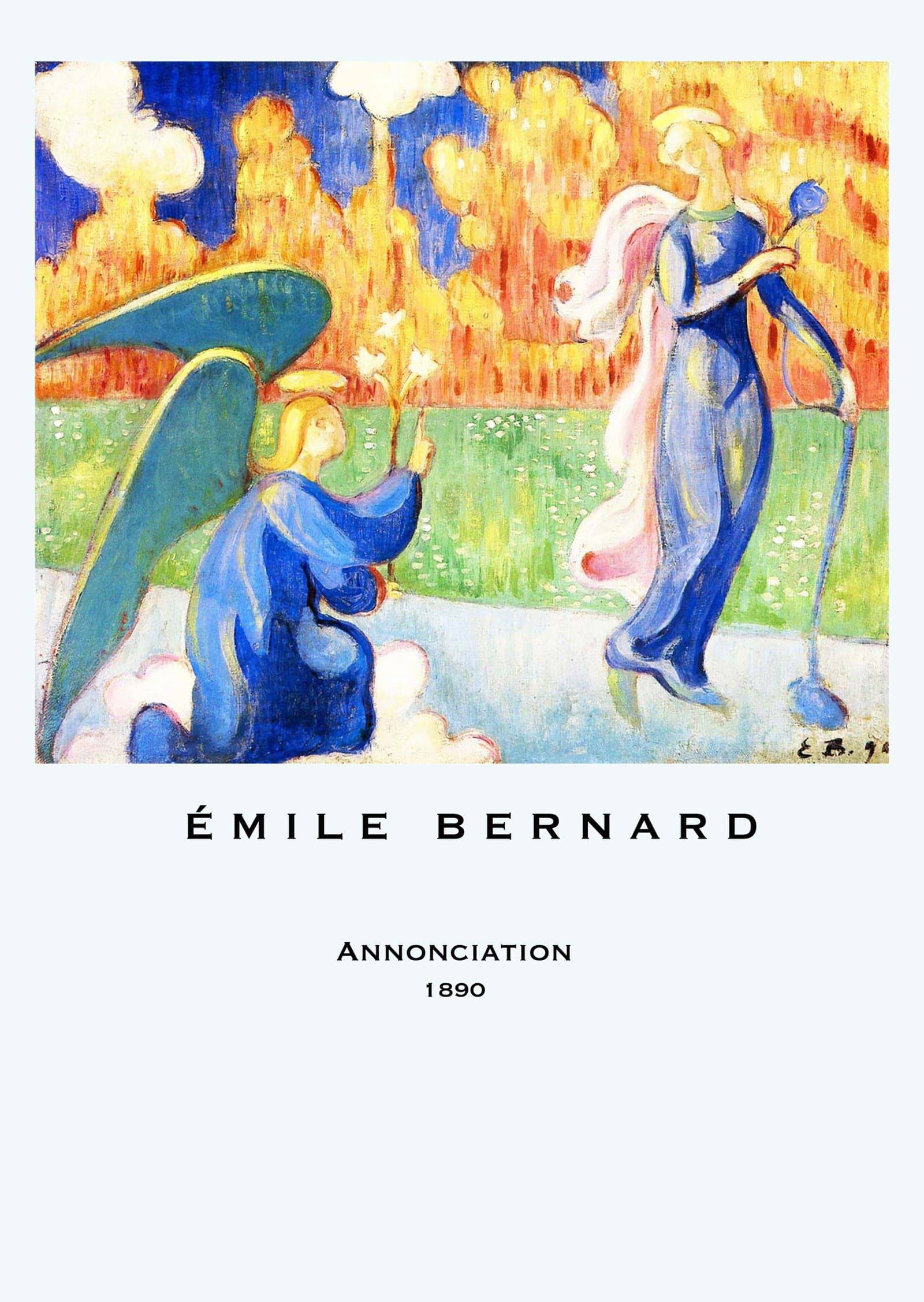 "Émile Bernard - Annonciation Poster"