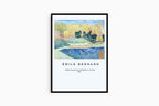 "Émile Bernard - Woman Walking on the Banks of the Aven Poster"