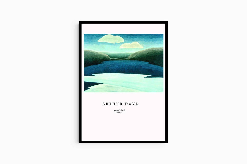 "Arthur Dove - Ice and Clouds Poster"