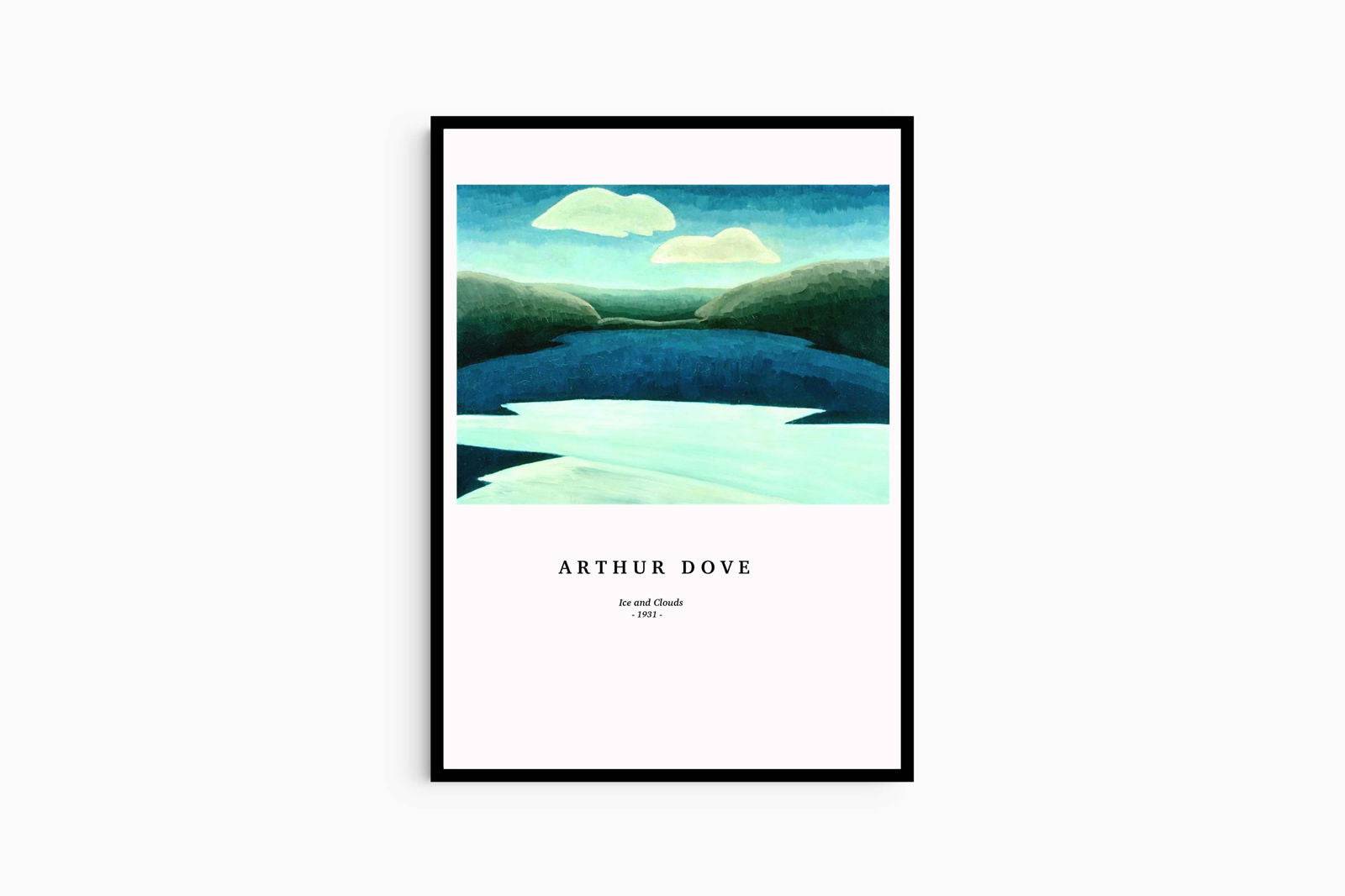 "Arthur Dove - Ice and Clouds Poster"