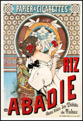 "Alphonse Mucha - Riz Abadie Poster - Hakyarts"