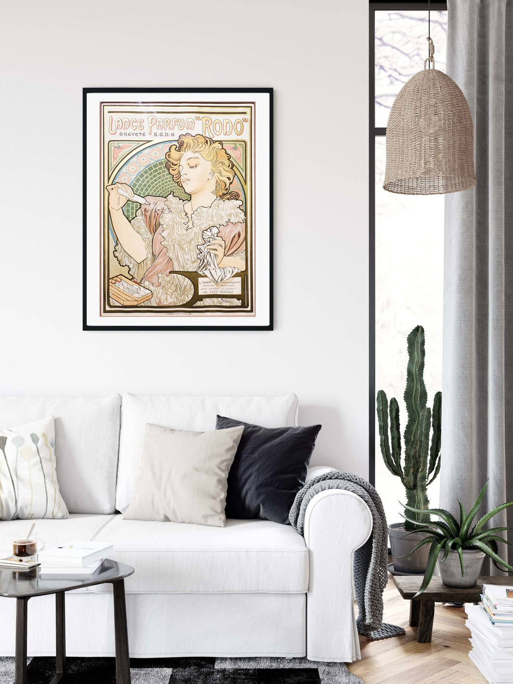 "Alphonse Mucha - Lance Parfum Rodo Poster - Hakyarts"