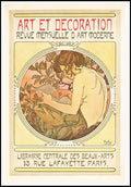 "Alphonse Mucha - Art Et Décoration Poster - Hakyarts"