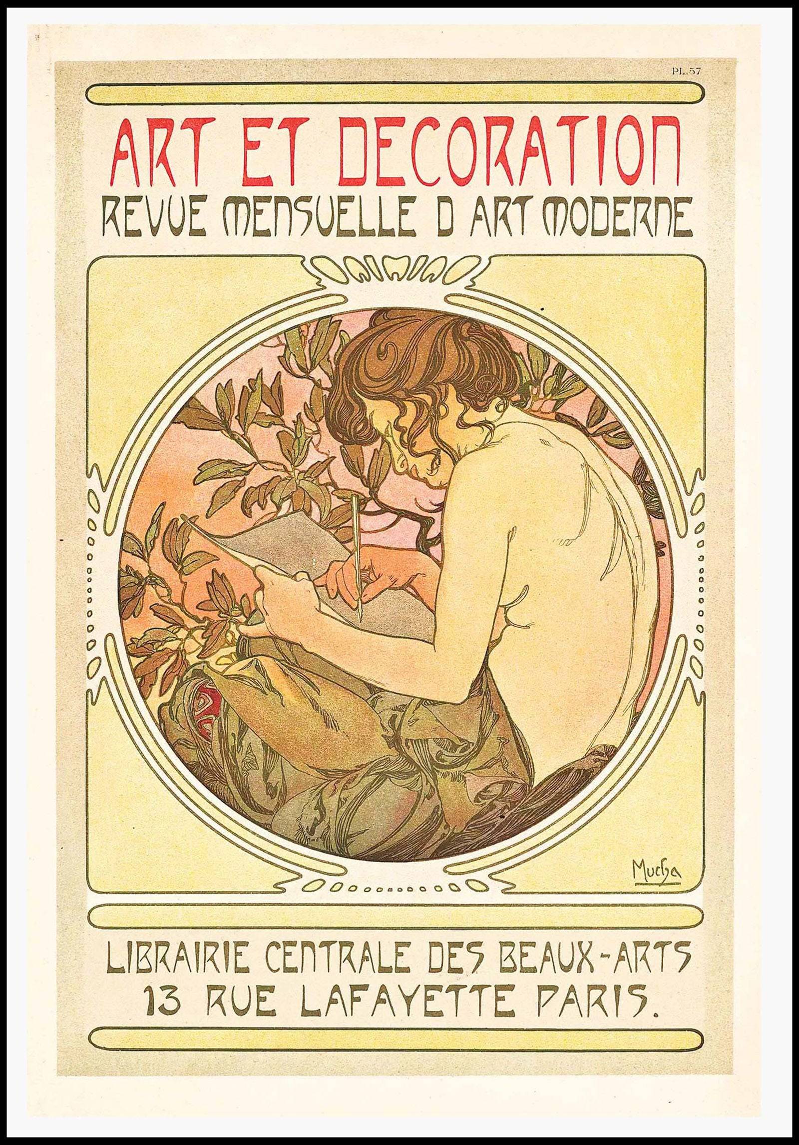 "Alphonse Mucha - Art Et Décoration Poster - Hakyarts"