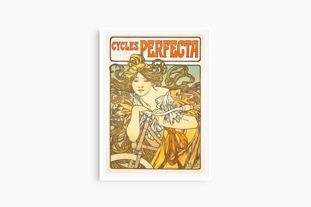 "Alphonse Mucha - Cycles Perfecta Poster - Hakyarts"