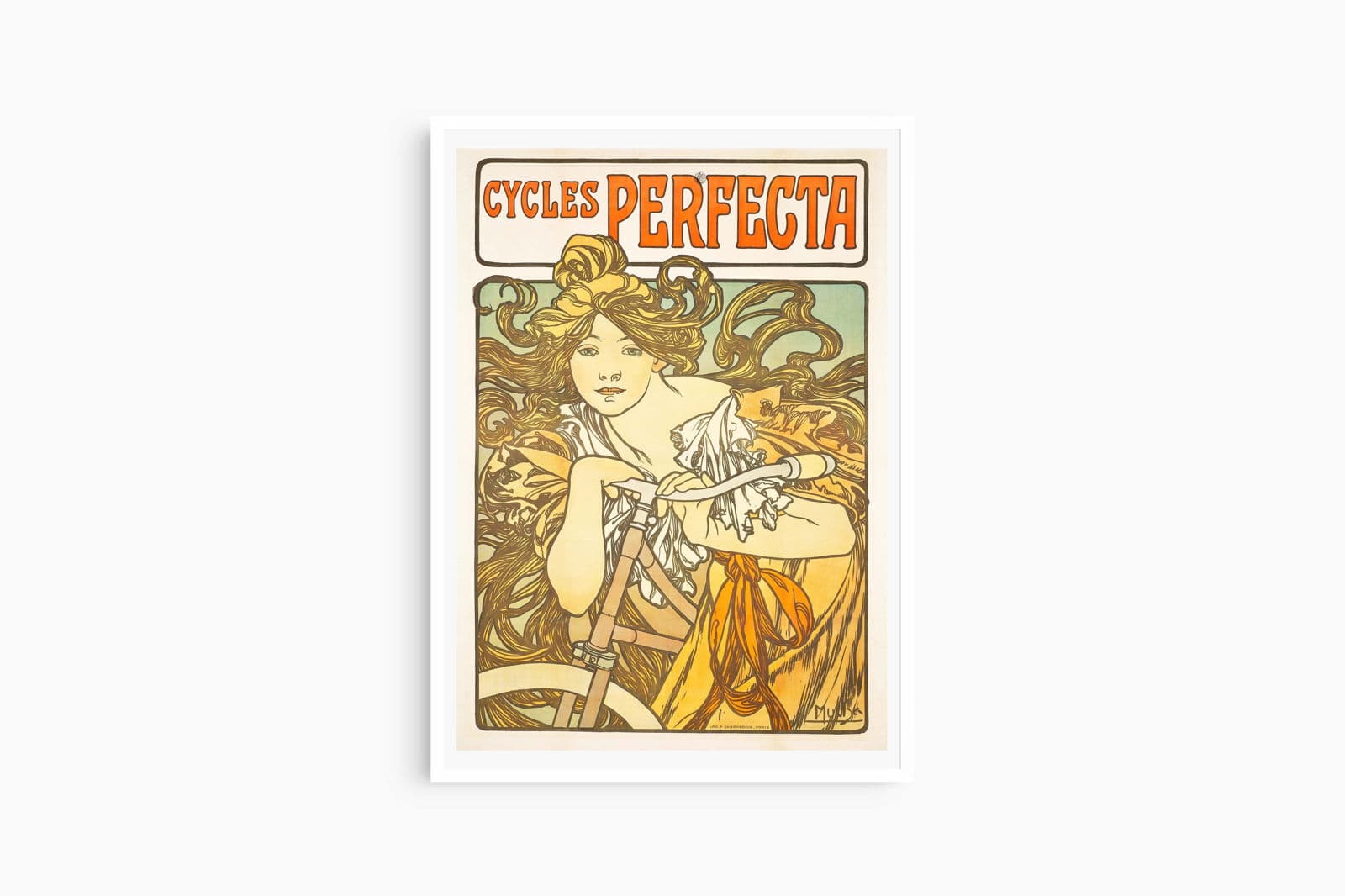 "Alphonse Mucha - Cycles Perfecta Poster - Hakyarts"