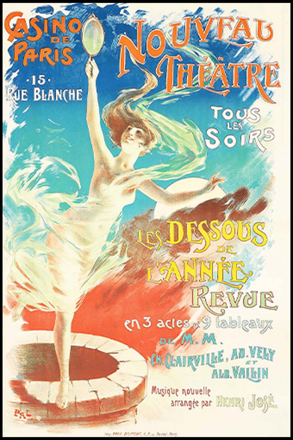 "Jean de Paleologue - Casino de Paris Poster"