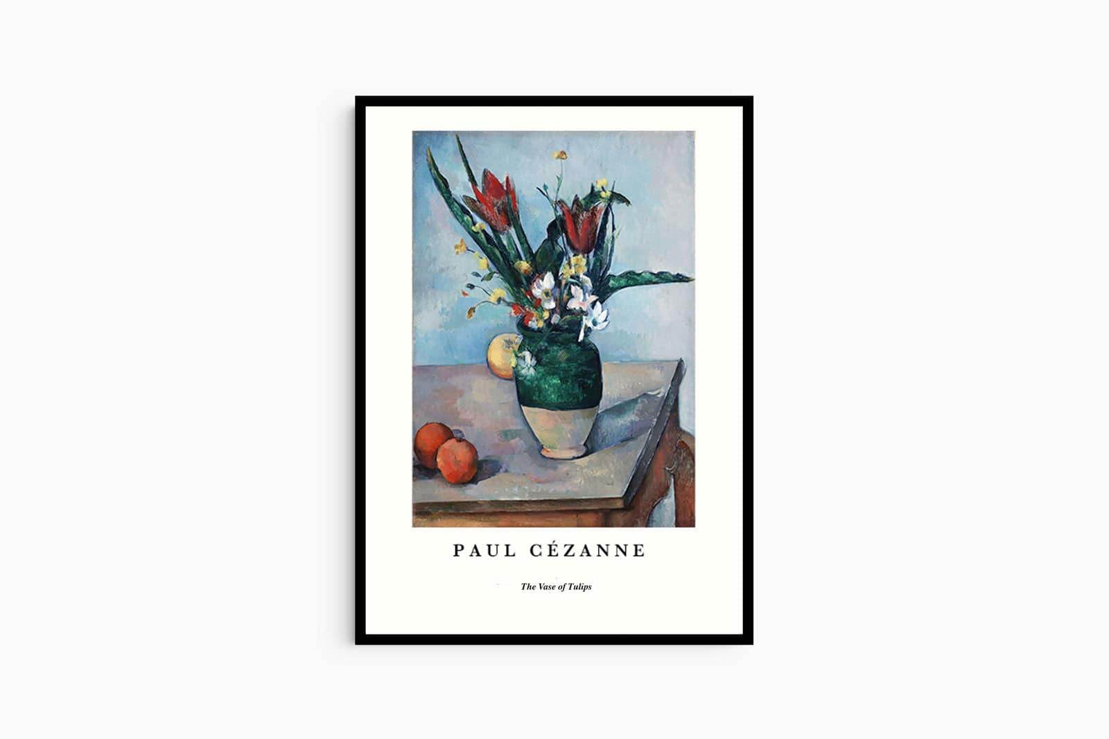 "Paul Cezanne - The Vase of Tulips Poster - Hakyarts"