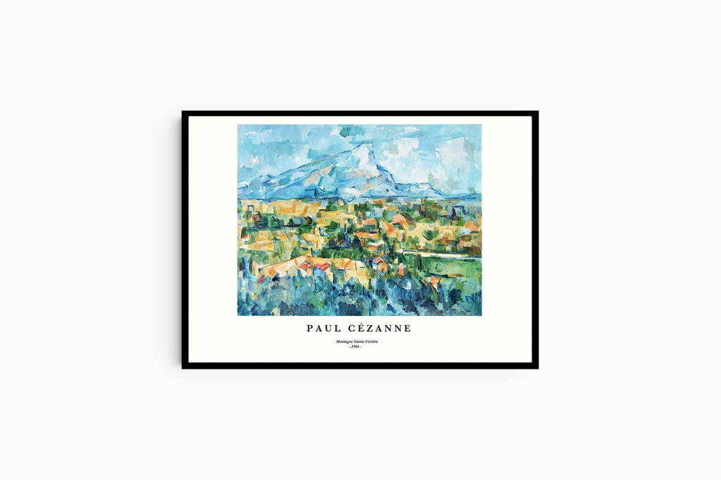 "Paul Cezanne - Montagne Sainte-Victoire Poster - Hakyarts"