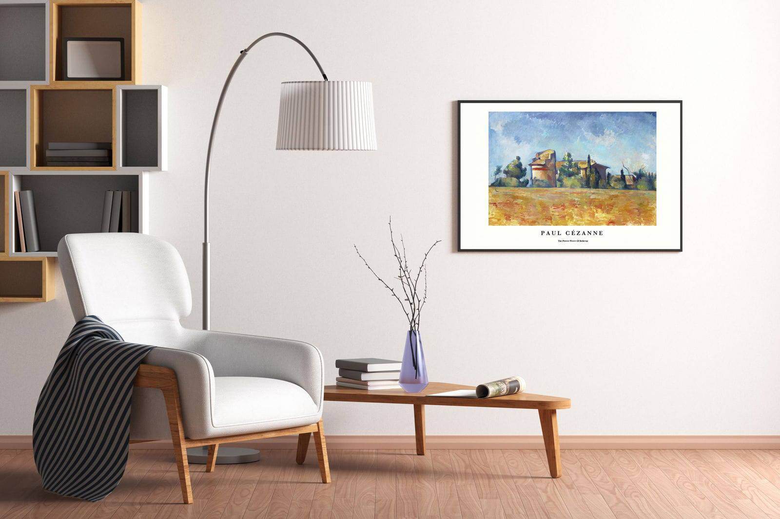 "Paul Cezanne - The Pigeon House of Bellevue Poster - Hakyarts"