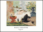 "Paul Cezanne - Une moderne Olympia Poster - Hakyarts"