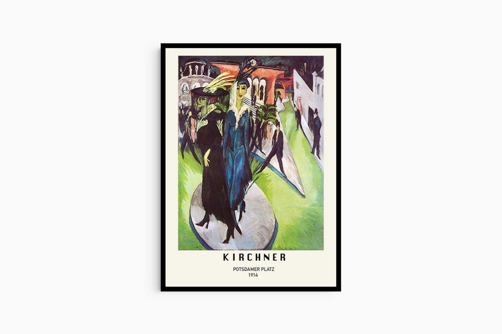 "Ernst Ludwig Kirchner - Potsdamer Platz Poster"