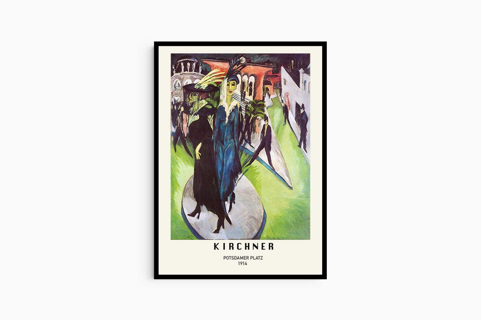 "Ernst Ludwig Kirchner - Potsdamer Platz Poster"