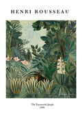 "Henri Rousseau - The Equatorial Jungle Poster"