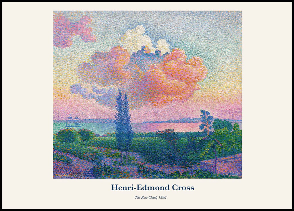 "Henri-Edmond Cross - The Rose Cloud Poster"