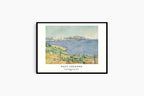 "Paul Cezanne - The Gulf of Marseilles Seen from L‚ÄôEstaque Poster - Hakyarts"