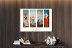 "Paul Cezanne - Les Quatre Saisons Poster"