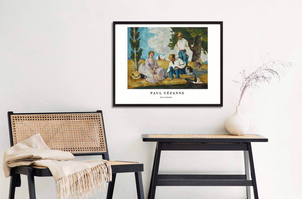 "Paul Cezanne - The Pond Poster - Hakyarts"