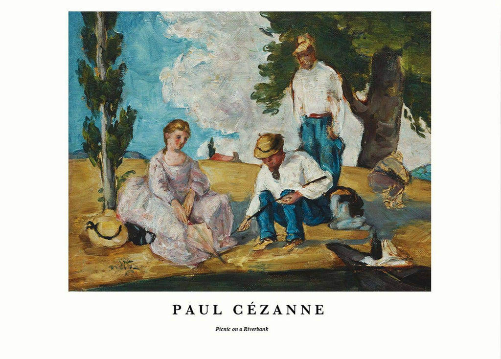 "Paul Cezanne - The Pond Poster - Hakyarts"