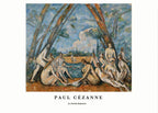 "Paul CŽzanne - Les Grandes Baigneuses Poster - Hakyarts"