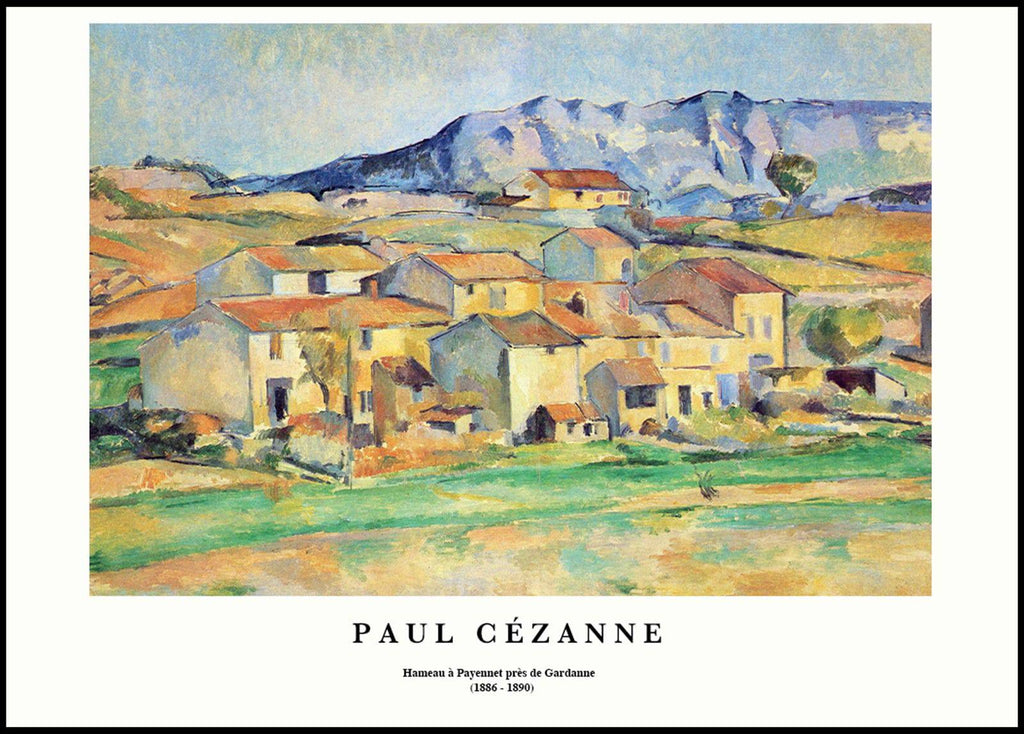"Paul CŽzanne - Hameau à Payennet près de Gardanne Poster"