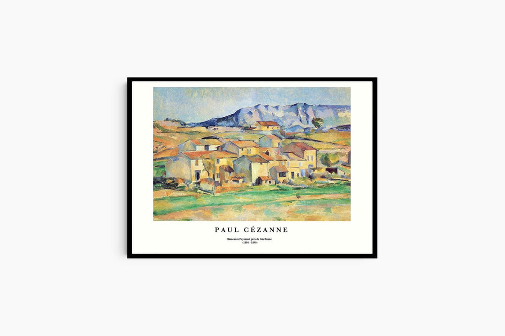 "Paul CŽzanne - Hameau à Payennet près de Gardanne Poster"