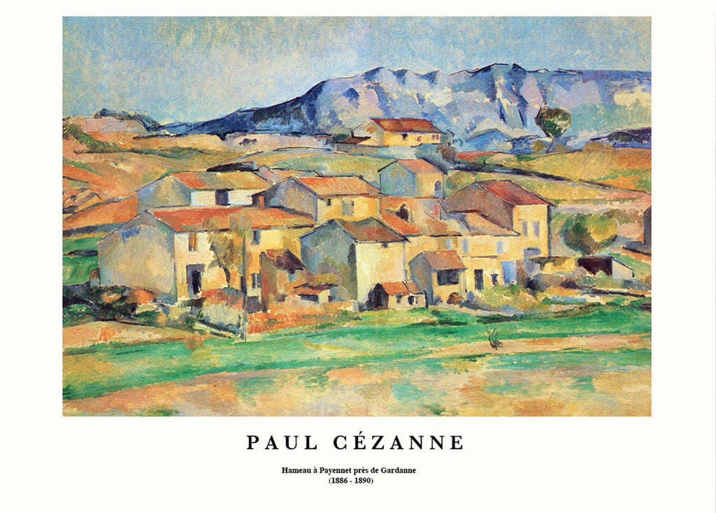 "Paul CŽzanne - Hameau à Payennet près de Gardanne Poster"