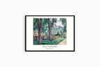 "Paul CŽzanne - The Pool at Jas de Bouffan Poster - Hakyarts"