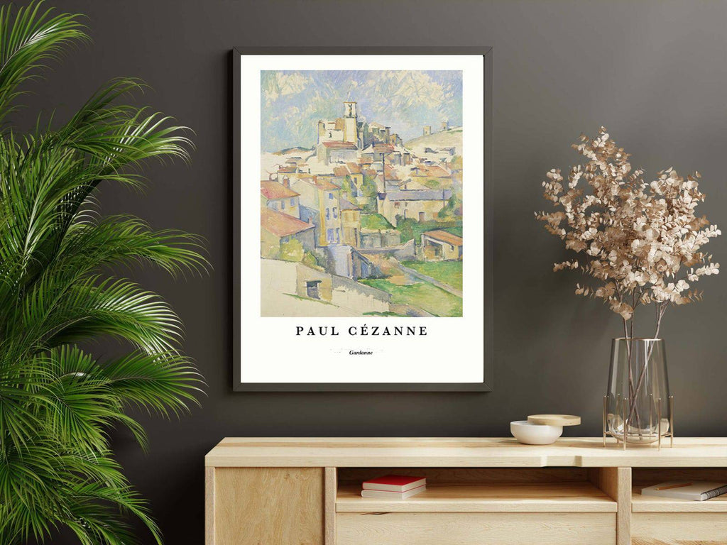 "Paul Cezanne - Gardanne Poster"