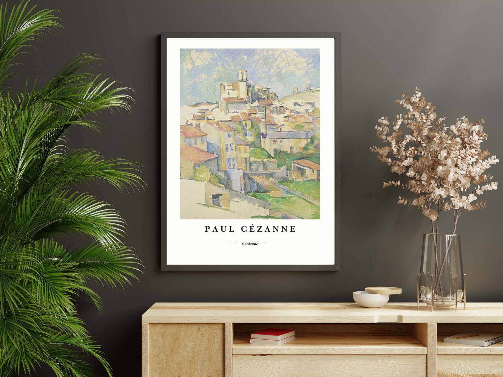"Paul Cezanne - Gardanne Poster"