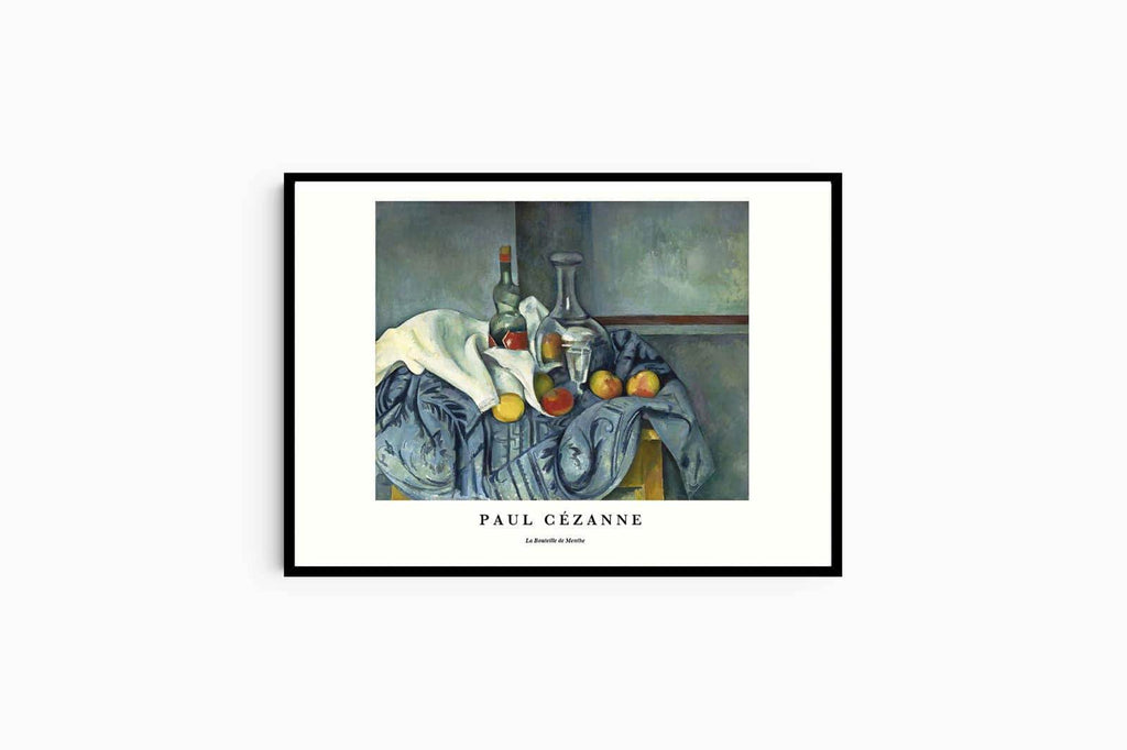 "Paul Cezanne - La Bouteille de Menthe Poster - Hakyarts"