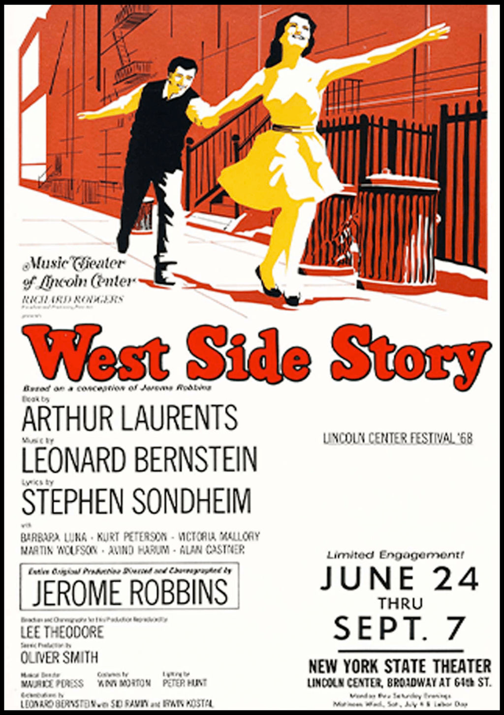 "West Side Story Movie Poster"
