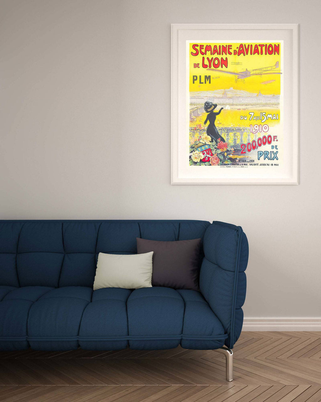 "Semaine d’Aviation de Lyon Poster"