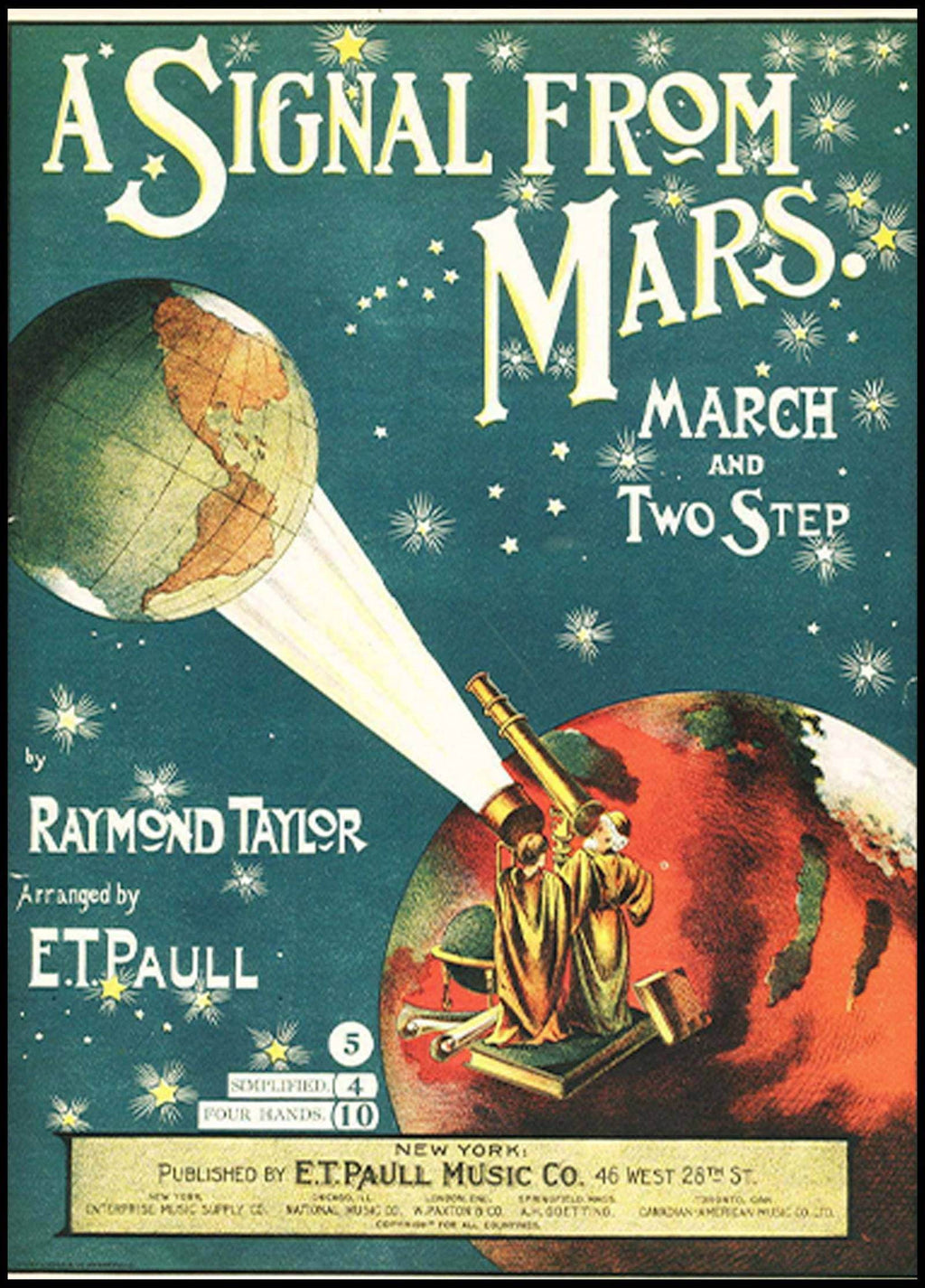 "Signal From Mars Poster - Hakyarts"