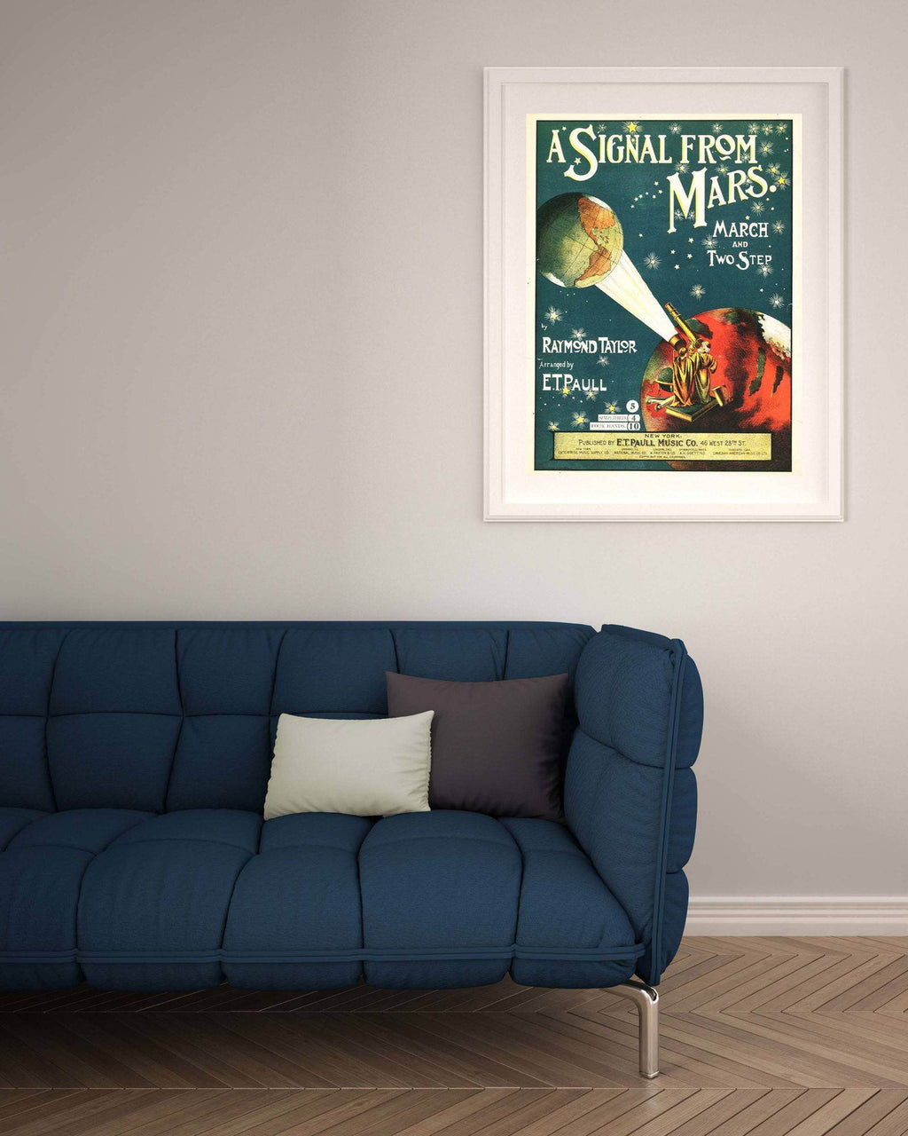 "Signal From Mars Poster - Hakyarts"