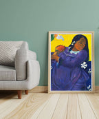 "Paul Gauguin - Woman with Mango"