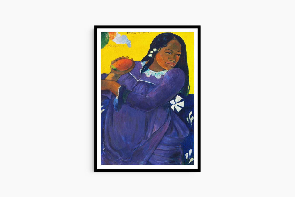 "Paul Gauguin - Woman with Mango"